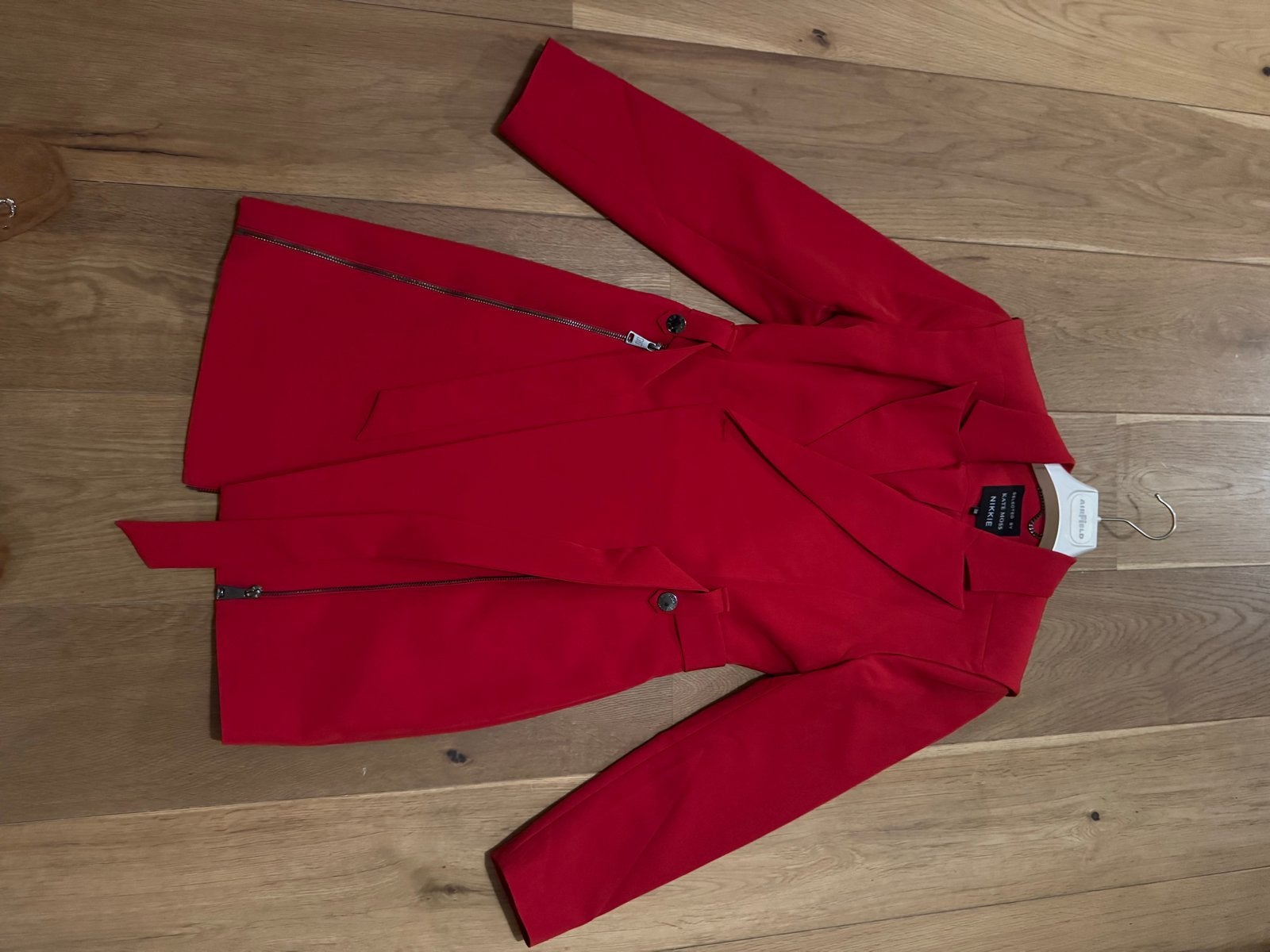 Nikkie Selected by Kate Moss rode blazer maat 38, Ophalen of Verzenden, Zo goed als nieuw, Maat 38/40 (M), Rood