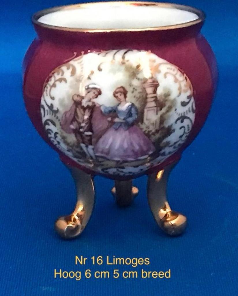 Porseleinen Plantenbakje Limoges, Ophalen of Verzenden, Porselein