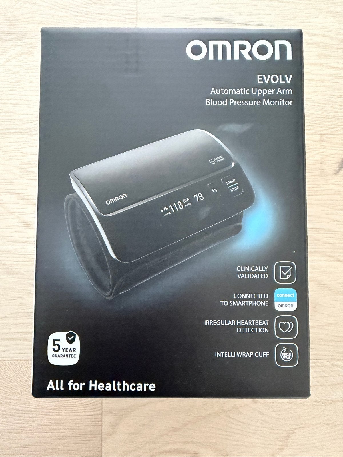 Omron EVOLV Bloeddrukmeter – Nieuw & ongeopend, Ophalen of Verzenden, Nieuw, Overige typen