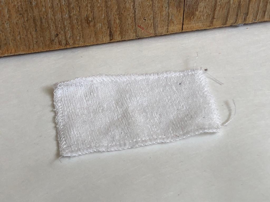 Vintage wit Barbie poppen handdoek, Ophalen of Verzenden, Zo goed als nieuw, Toebehoren