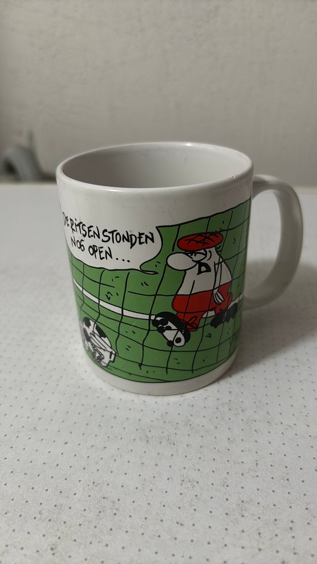 FC knudde mok., Ophalen of Verzenden, Overige figuren, Zo goed als nieuw, Gebruiksvoorwerp