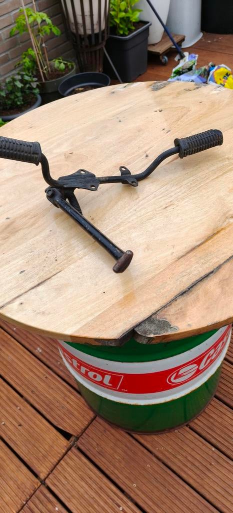 Steppenbalk + korte zijstandaard origineel Honda SS50, Ophalen of Verzenden
