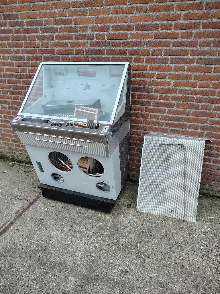 Lege Kast Jupiter 104 Stereo (1960) jukebox /opknapper !!, Verzamelen, Automaten | Jukeboxen, Ophalen, Gebruikt, 1950 tot 1960