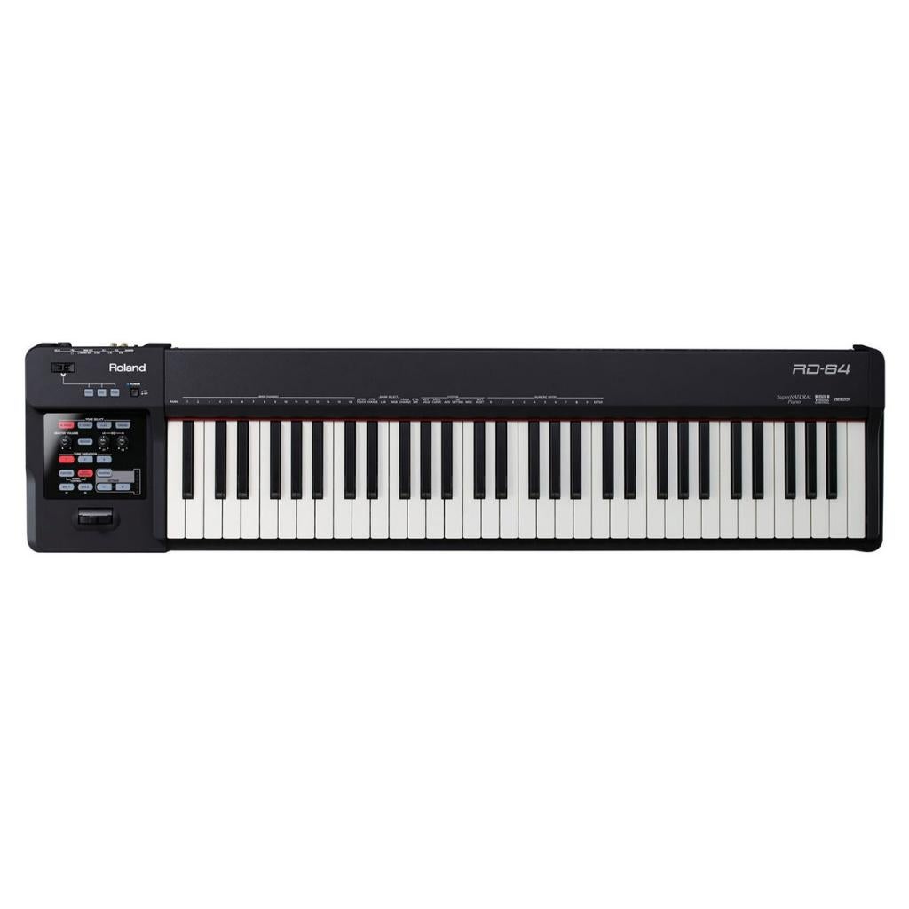 Roland RD-64 Digital Piano, Muziek en Instrumenten, Piano's, Zwart, Digitaal, Ophalen of Verzenden, Zo goed als nieuw