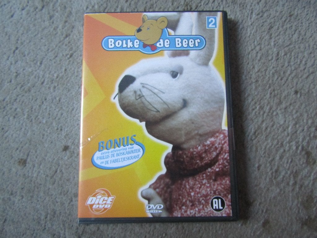 DVD: Bolke de beer, Gebruikt, Alle leeftijden, Poppen, Ophalen of Verzenden
