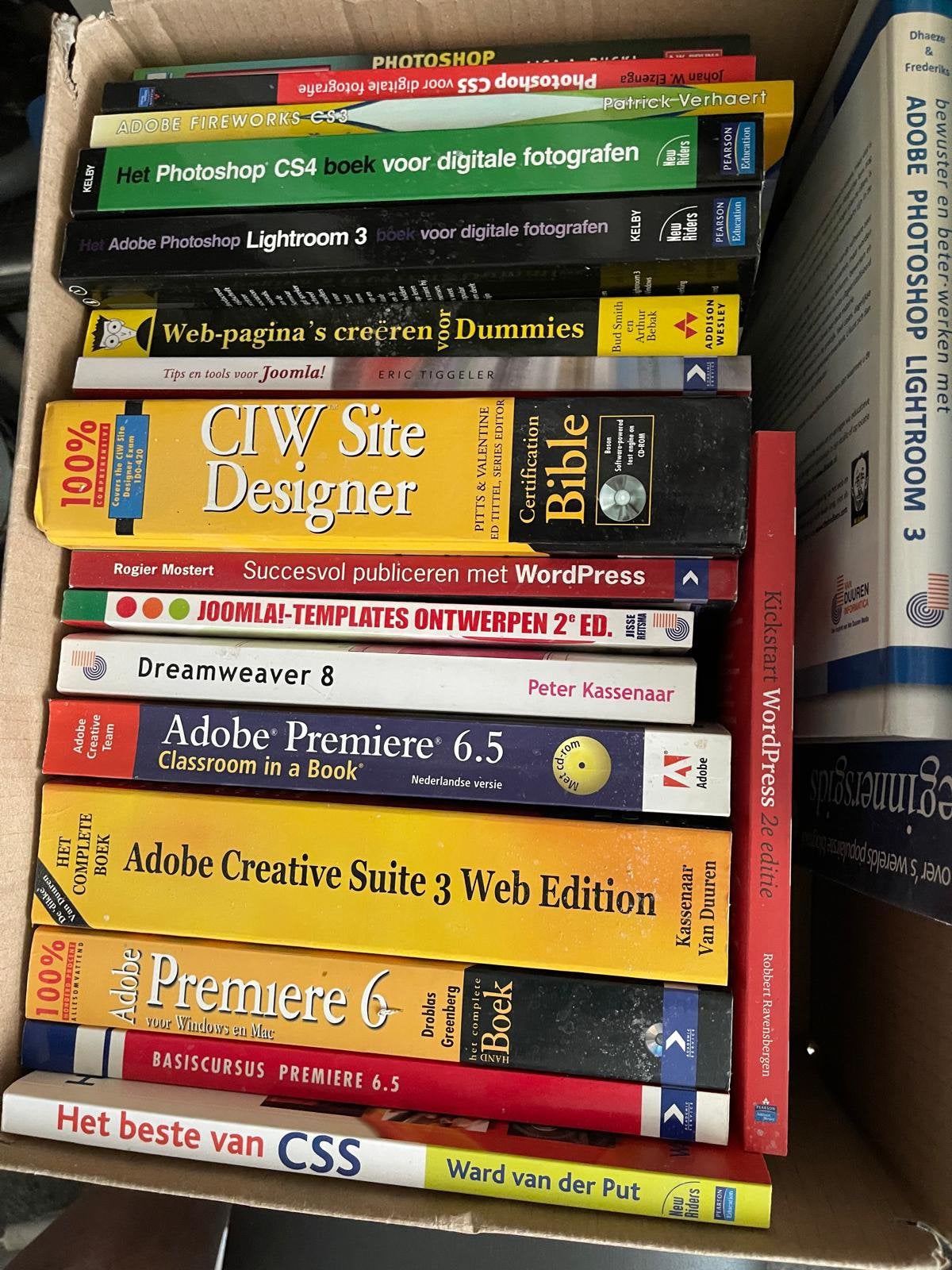 ICT-boeken | Adobe, WordPress, Joomla, Dreamweaver, Ophalen, Zo goed als nieuw