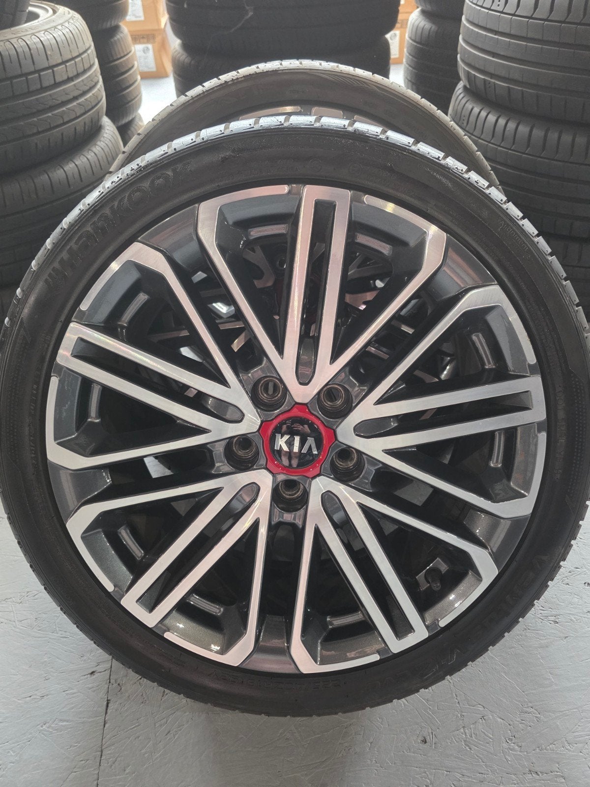 Orig. 18" Kia Ceed Proceed GT velgen, 7 mm zomerbanden, Auto-onderdelen, Banden en Velgen, Ophalen, 18 inch, Gebruikt, Banden en Velgen