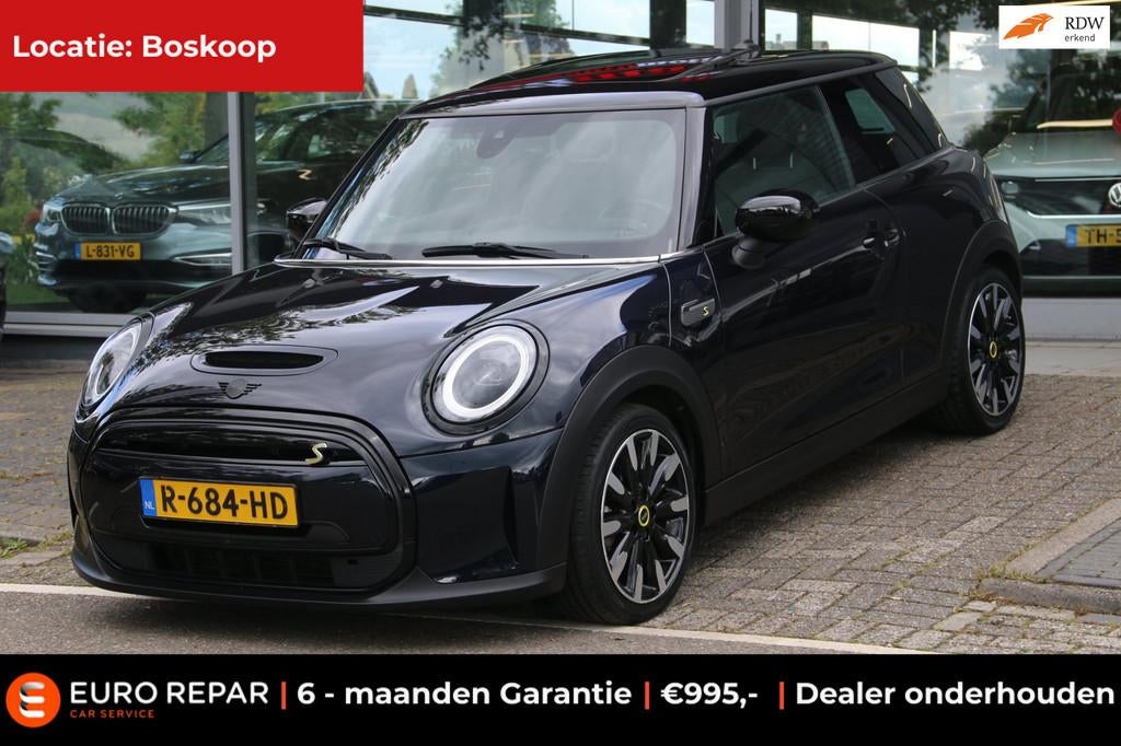 Mini Cooper Cooper 33 kWh PANO-DAK NL-AUTO DEALER OND.!, Auto's, Mini, 1340 kg, Leder en Stof, Origineel Nederlands, Automatische klimaatregeling