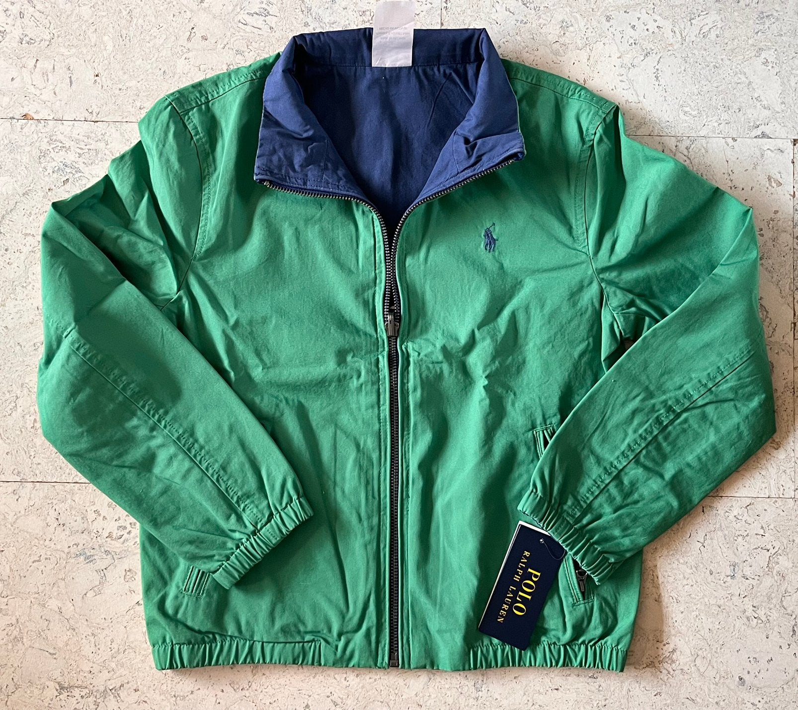 Polo Ralph Lauren kinder zonerjas maat 8 S/P (mast 140)!, Ophalen of Verzenden, Nieuw, Jongen of Meisje, Jas