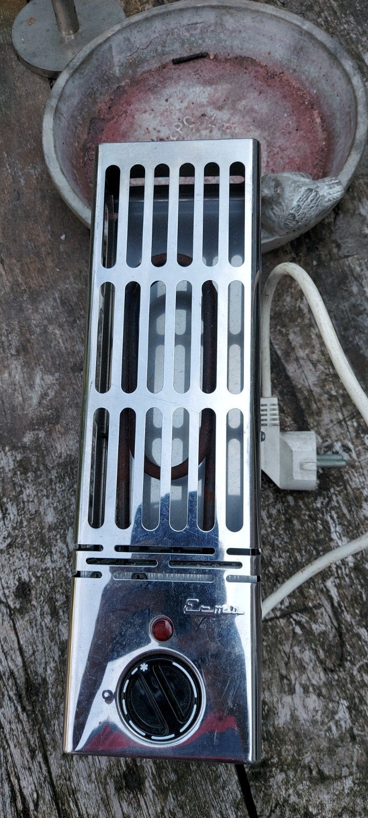 Erma FS502 500W 220V elektrische kachel, Ophalen of Verzenden, Gebruikt, 500 tot 800 watt, Kachel