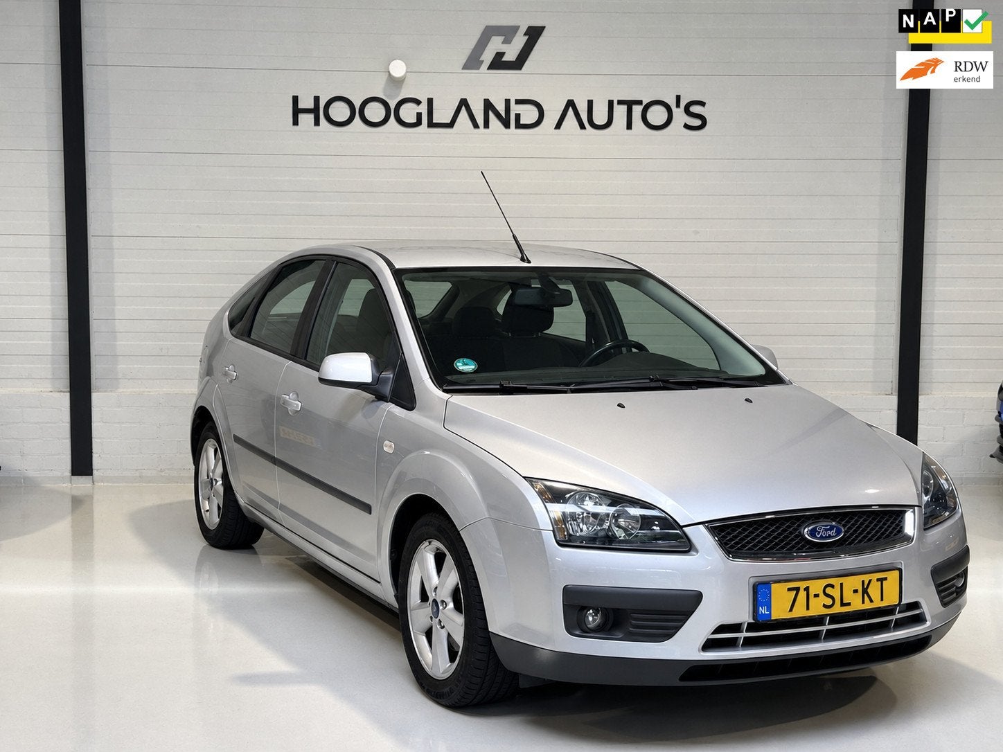 Ford Focus 1.6-16V Futura 2006 Automaat NAP, Auto's, 1596 cc, 4 cilinders, Origineel Nederlands, Bedrijf