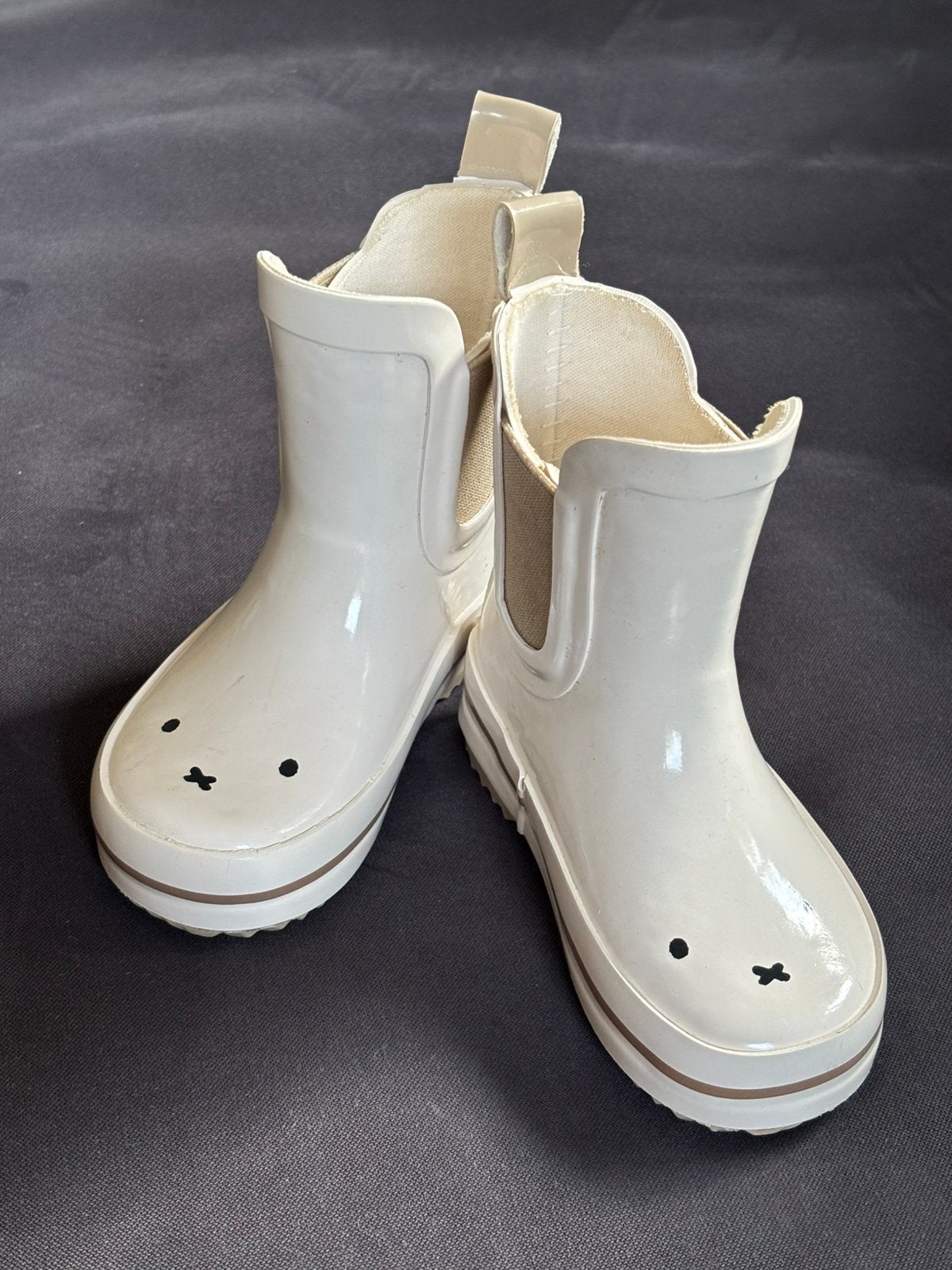 nijntje babyregenlaarzen creme, Meisje, Laarsjes, Ophalen of Verzenden, Zo goed als nieuw