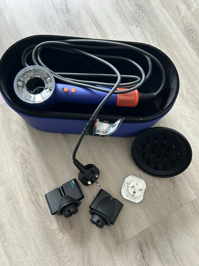 Dyson Supersonic Nural Föhn Pruisisch Blauw/Koper, Ophalen, Nieuw, Haarverzorging