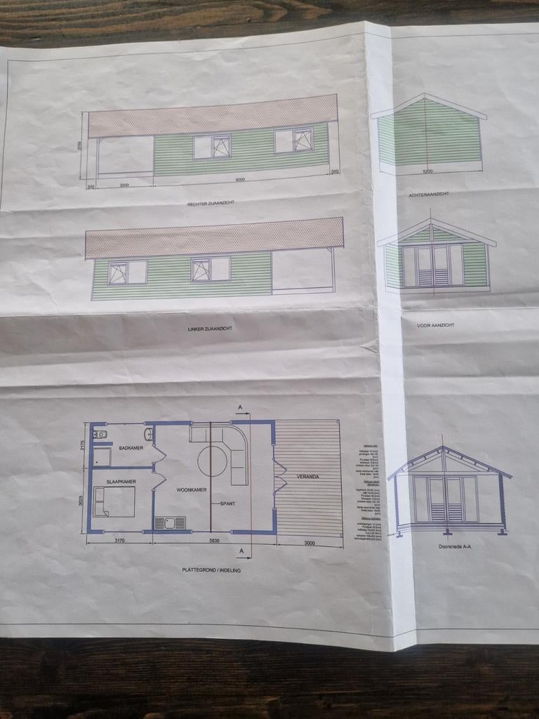Bouwpakket Houten Bijgebouw/Tiny House - Zelfbouw, Hobby en Vrije tijd, Overige Hobby en Vrije tijd, Nieuw, Ophalen of Verzenden