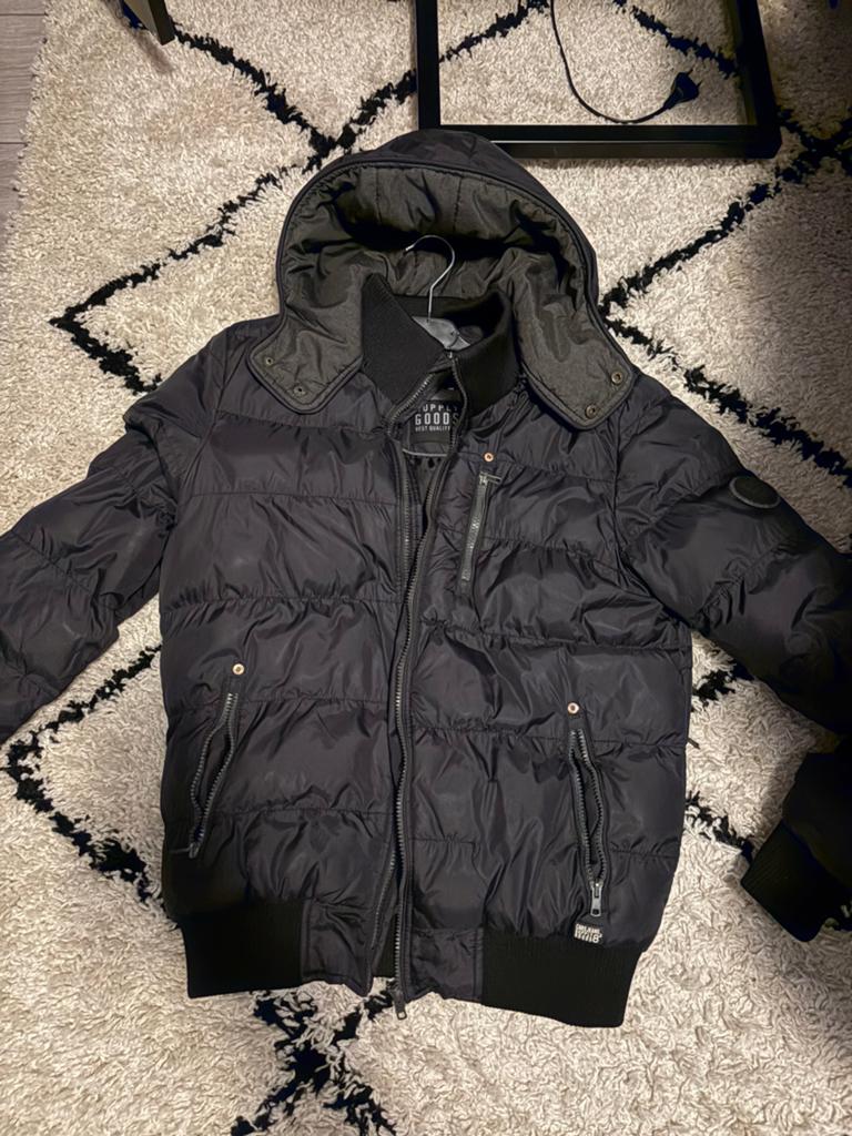 Kars jongens winterjas - Zwart, warm en stijlvol!, Ophalen of Verzenden, Gedragen, Overige maten, Zwart