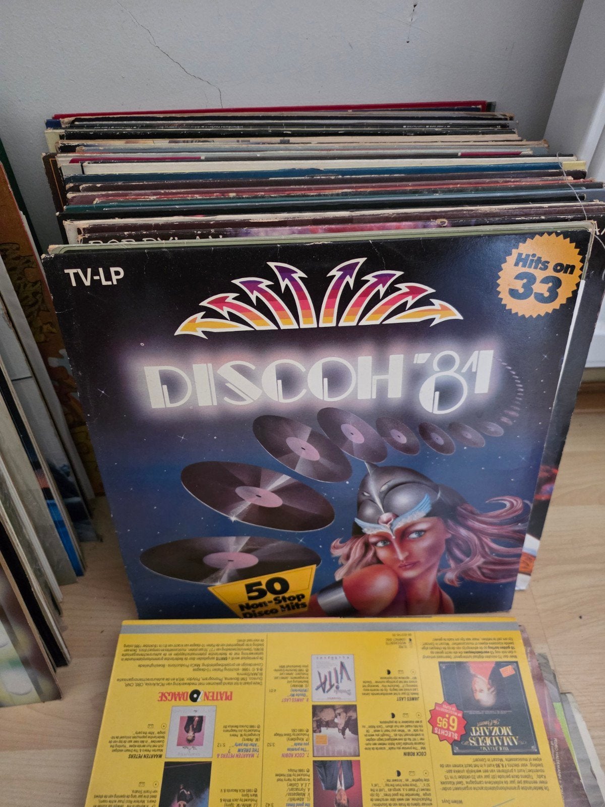 Disco H'81 TV-LP - 50 Non-Stop Disco Hits, Ophalen, LP, Gebruikt, Complilatie