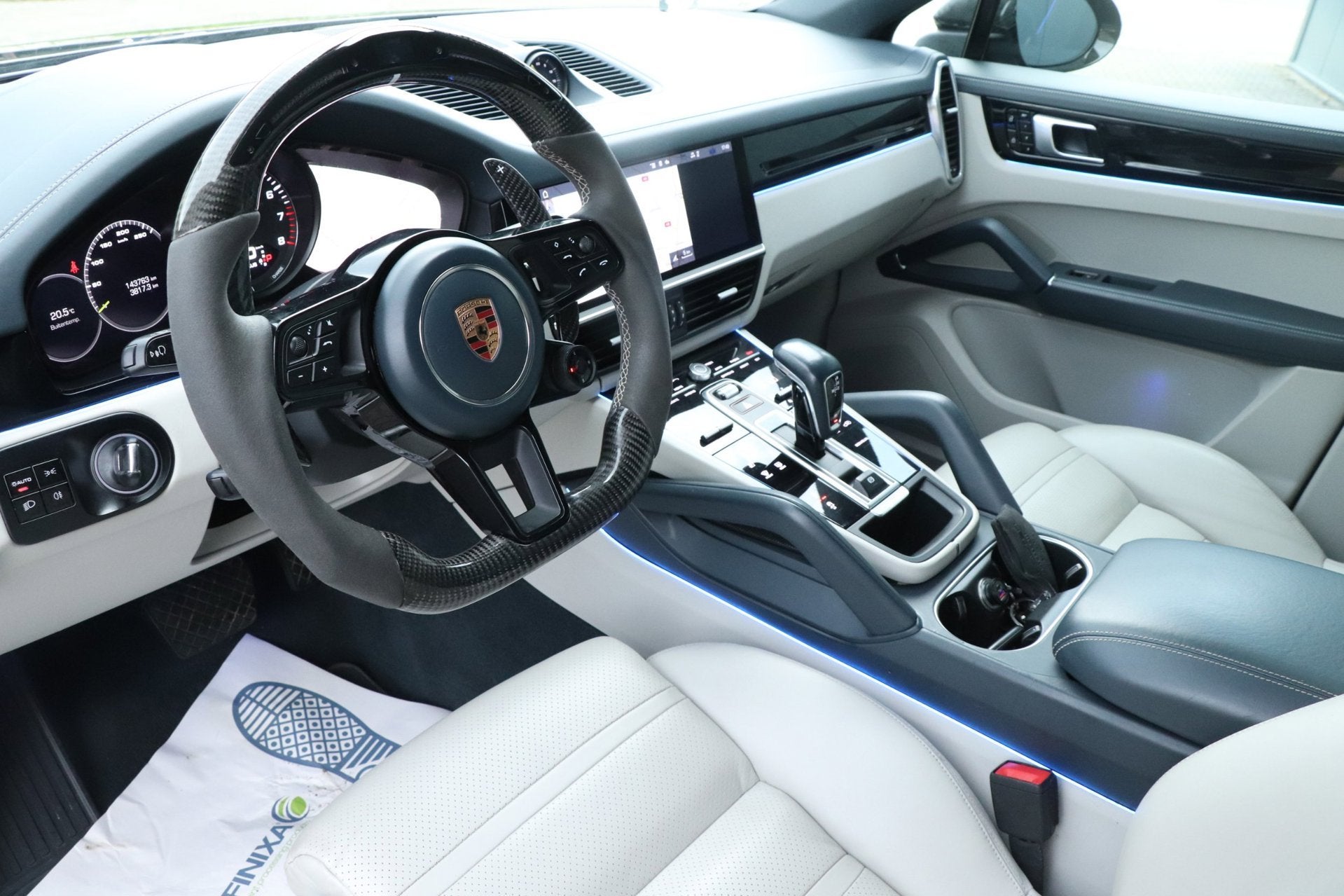 Porsche Cayenne Coupé 3.0 E-Hybrid | Sport Chrono | ACC | B, Auto's, Automaat, Gebruikt, Euro 6, Blauw