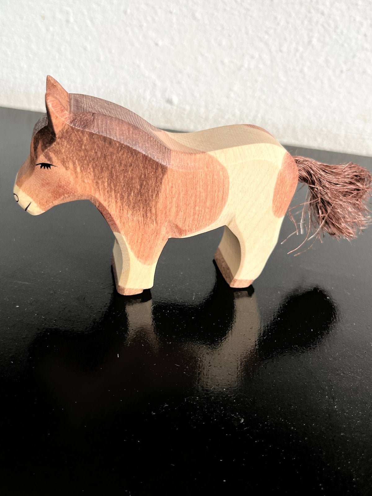 Ostheimer houten pony - Handgemaakt speelgoed, Ophalen of Verzenden, Zo goed als nieuw, Overige typen