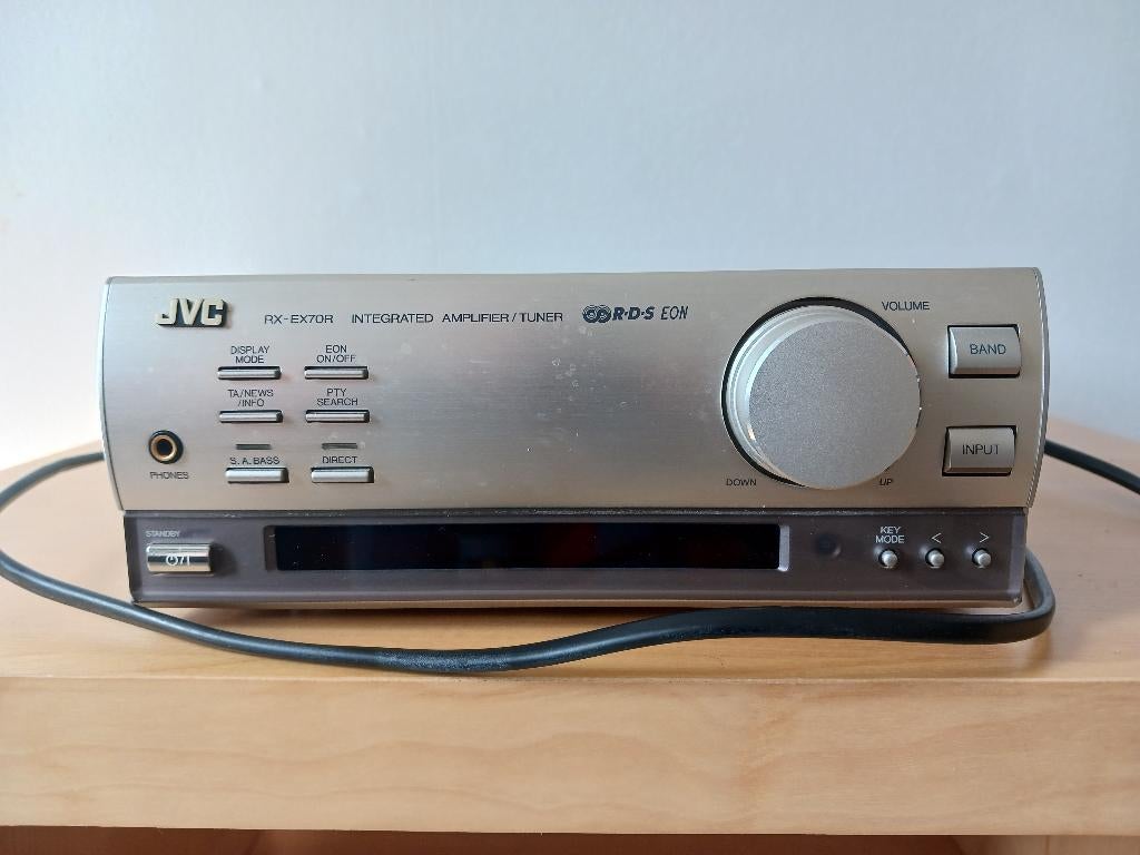 JVC RX-EX70R versterker / tuner met RDS-EON, Audio, Tv en Foto, Tuners, Ophalen, Gebruikt, Analoog