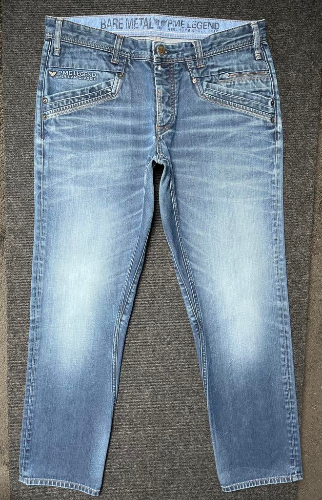 PME Legend Bare Metal jeans 36/32, Ophalen of Verzenden, Gedragen, Blauw, W36 - W38 (confectie 52/54)