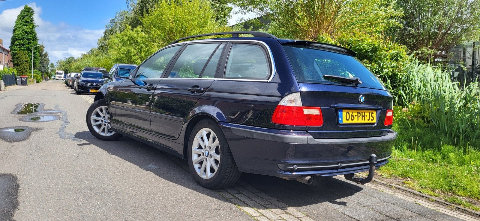 BMW 3-Serie 1.8 I 316 Touring 2004 Blauw, Auto's, BMW, Achterwielaandrijving, 1250 kg, 4 cilinders, Blauw