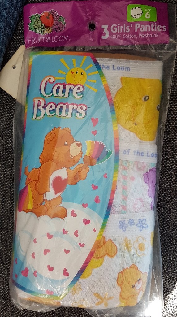 3-pack slips Care Bears maat 116 NIEUW (0808) a, Kinderen en Baby's, Nacht- of Onderkleding, Meisje, Nieuw, Ophalen of Verzenden