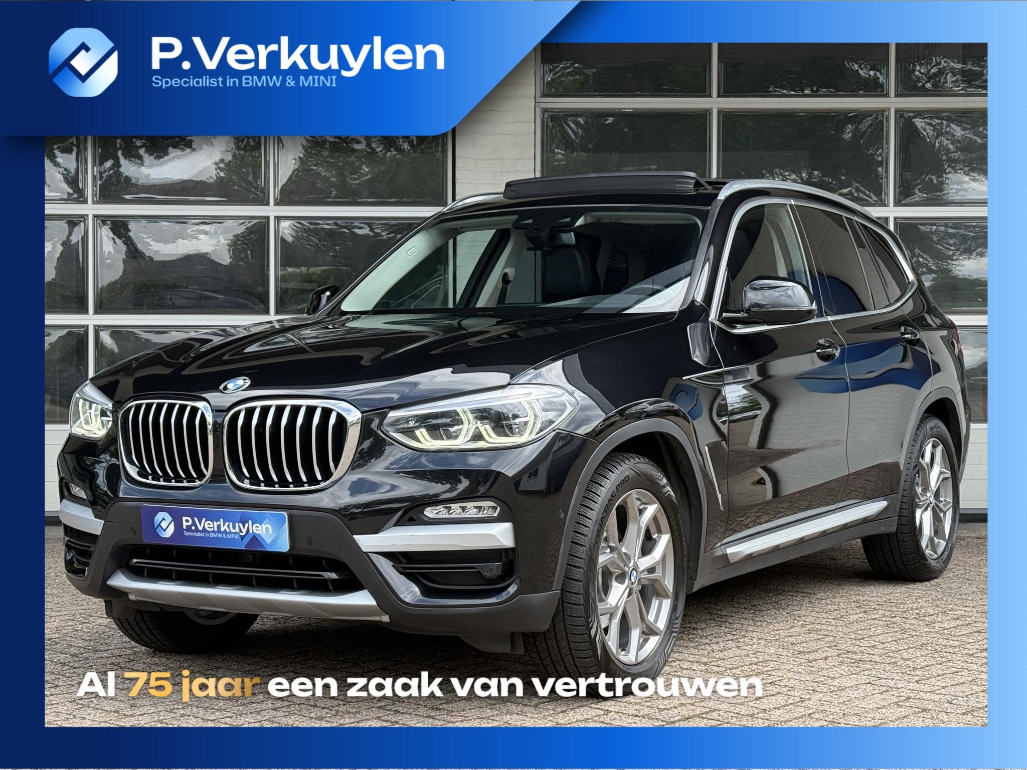 BMW X3 xDrive20i X LINE | PANORMA | HARMAN KARDON | SPORTSTO, Auto's, Automaat, 1998 cc, Gebruikt, 4 cilinders