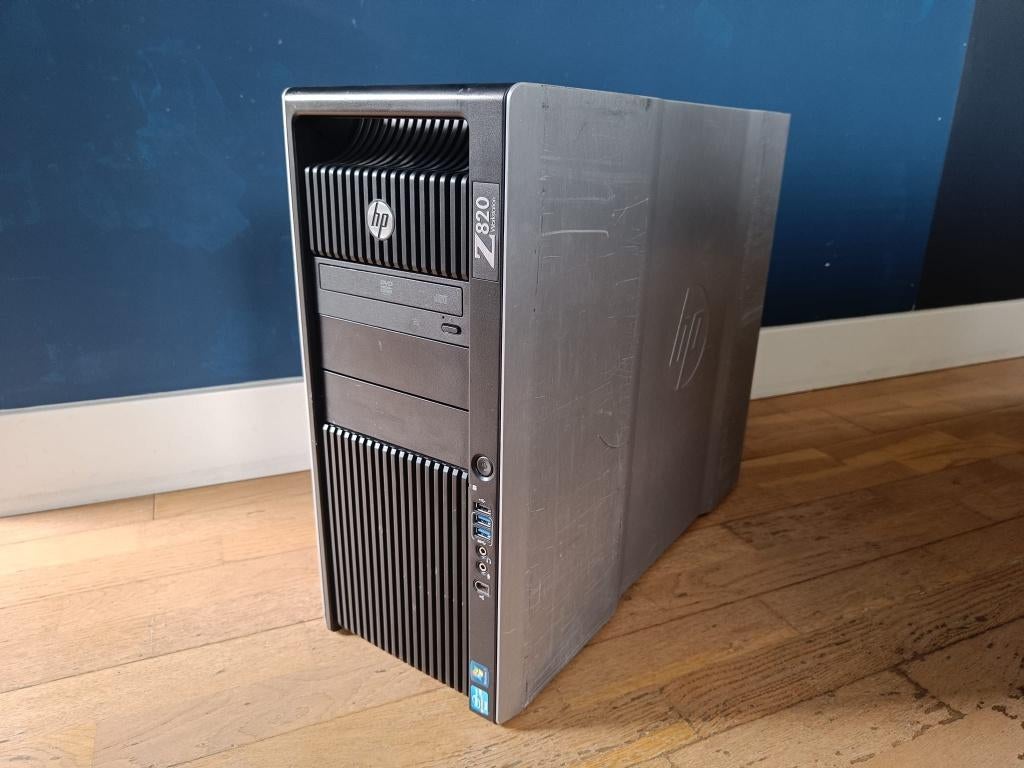 HP Z820 workstation 2x Xeon E5-2670 v2, 128GB RAM, Ophalen, Hp, 64 GB of meer, Gebruikt