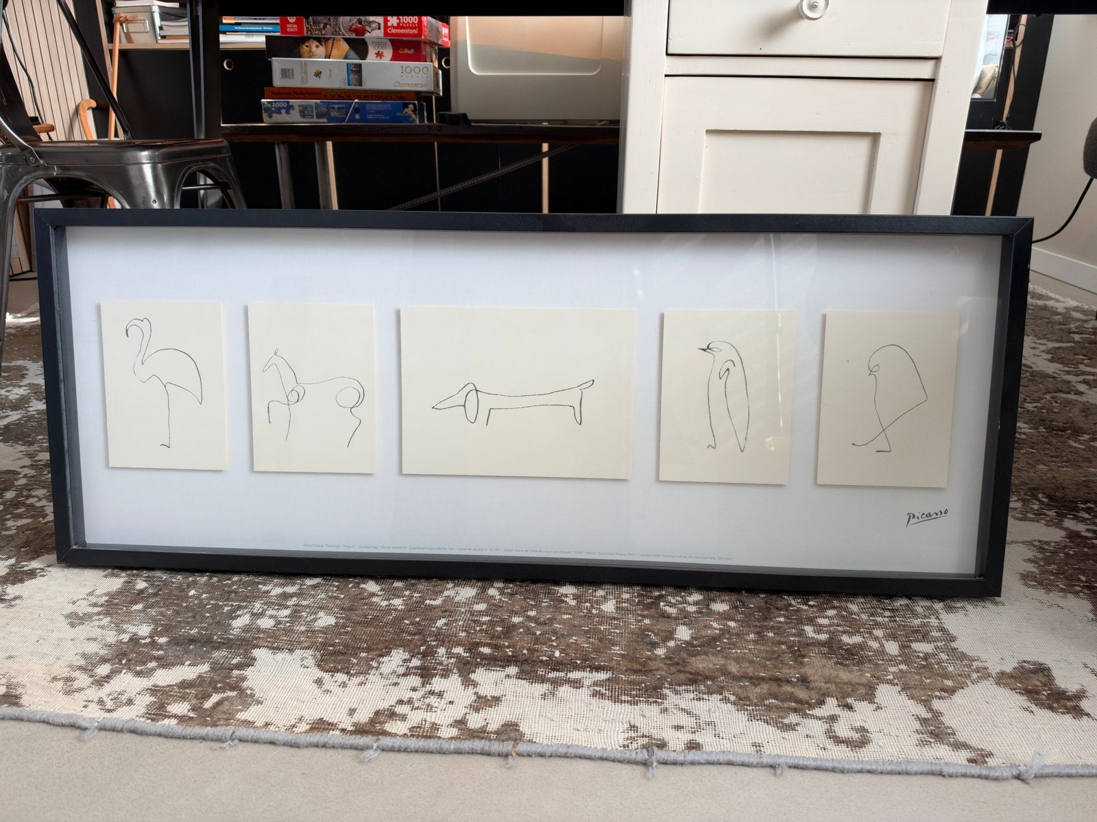 IKEA OLUNDA Pablo Picasso Animals, Ophalen