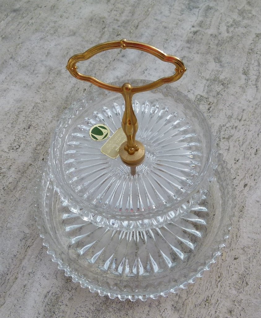 Prachtige Walther Glass - Etagère Cake Stand, Ophalen of Verzenden