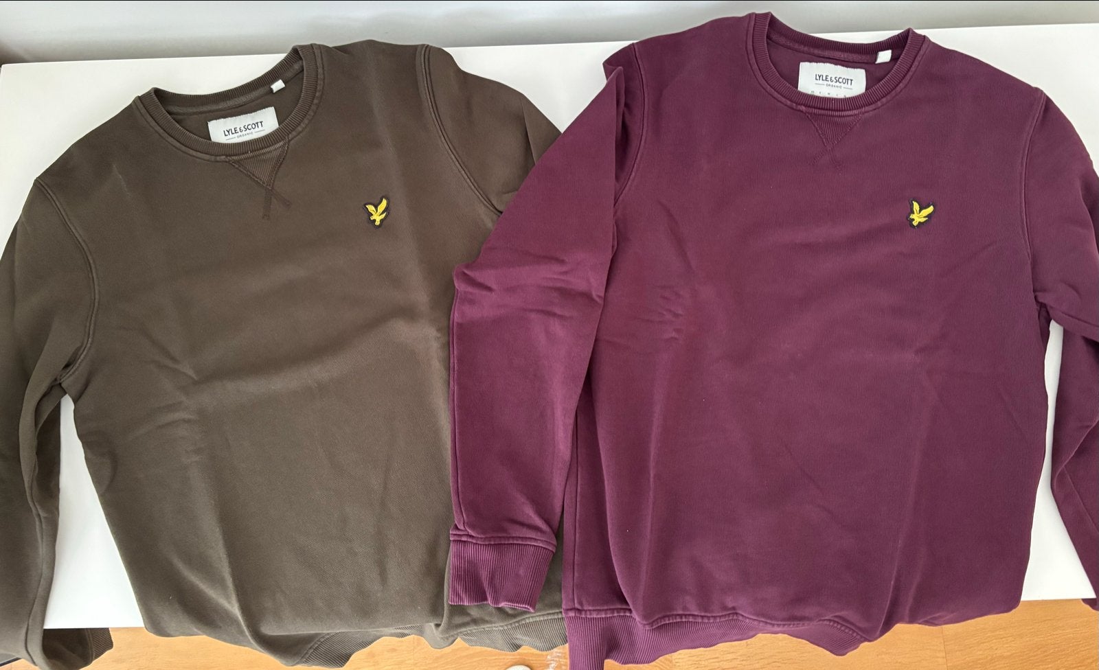 Lyle & Scott sweaters maat XS, Kleding | Heren, Ophalen of Verzenden, Gedragen, Maat 46 (S) of kleiner, Bruin