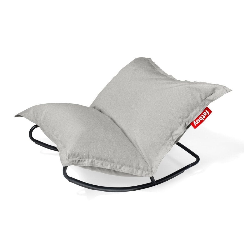 Fatboy Combideal Rock 'n Roll Black Frame + Original Outdoor, Huis en Inrichting, Ophalen, Zo goed als nieuw, Beige, Zitzakstoel