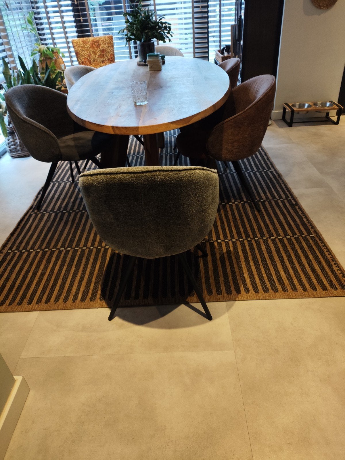 Vloerkleed sisal/ binnen/ buiten kleed 200x 290 cm, Ophalen, Gebruikt, Bruin, 200 cm of meer