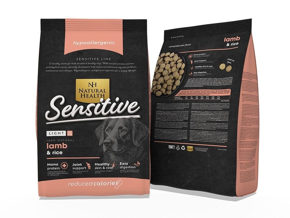 Natural health sensitive light lamb rice, Ophalen of Verzenden, Kat