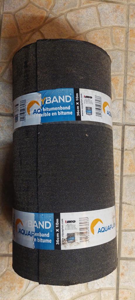 Aquaplan Easyband afwerkstrook 36 cm 10 m, Overige materialen, Nieuw, Ophalen of Verzenden, Minder dan 5 m²