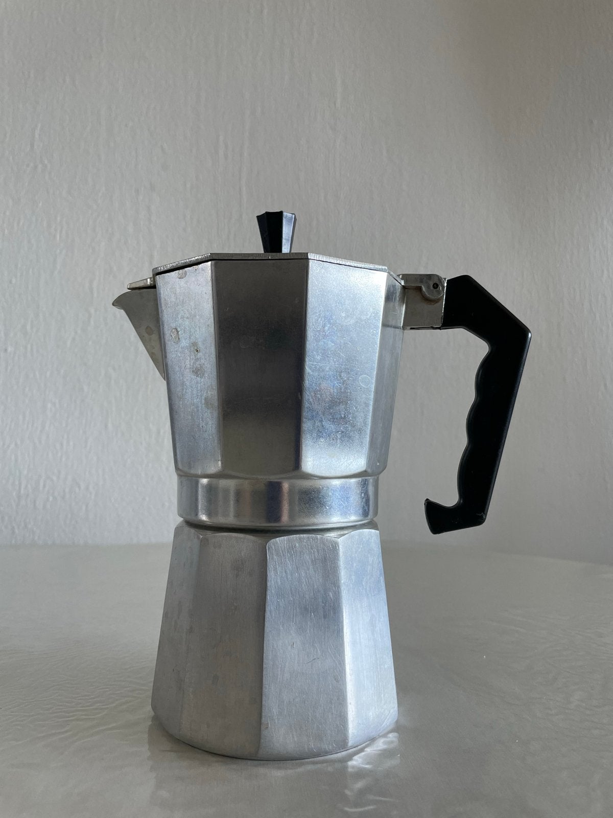 Moka pot / Percolator voor heerlijke koffie, Witgoed en Apparatuur, Ophalen, Gebruikt, Overige modellen, Gemalen koffie