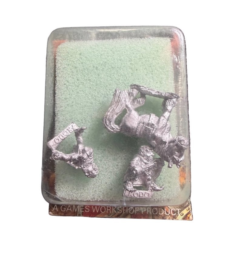 Warhammer Citadel Miniatures MESBG Frodo Foot and Mounted, Hobby en Vrije tijd, ., Warhammer, Ophalen of Verzenden, Zo goed als nieuw