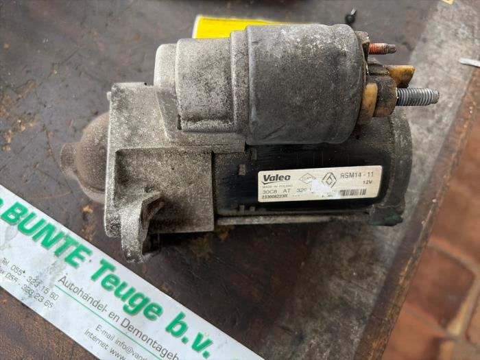 Startmotor van een Renault Kangoo, Gebruikt, -, Renault, -