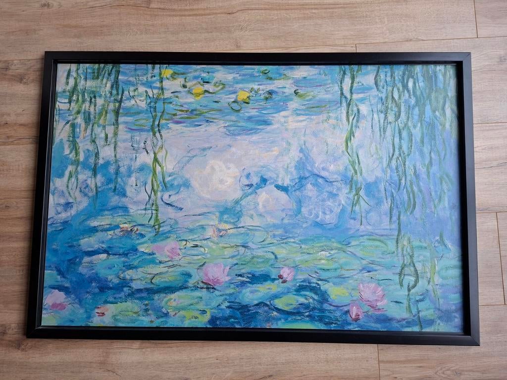 Ingelijste Monet schilderij 118x78, Ophalen