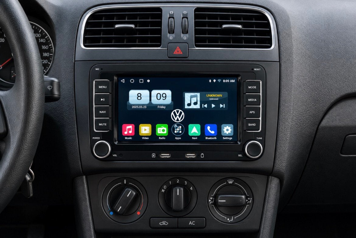 Nieuwe Autoradio Apple CarPlay / Android Auto VW Golf / Polo, Ophalen of Verzenden, Nieuw