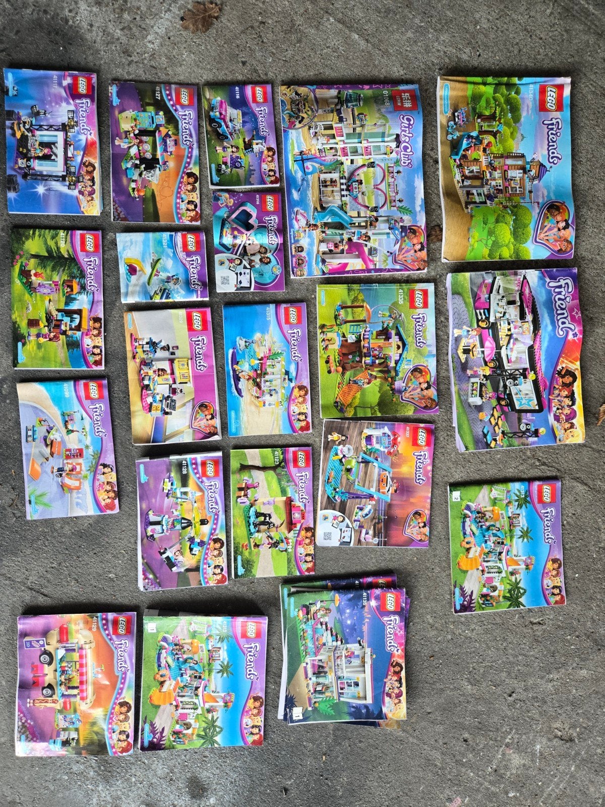 Grote partij LEGO Friends met instructieboekjes, Gebruikt, Lego, Friends, Ophalen of Verzenden