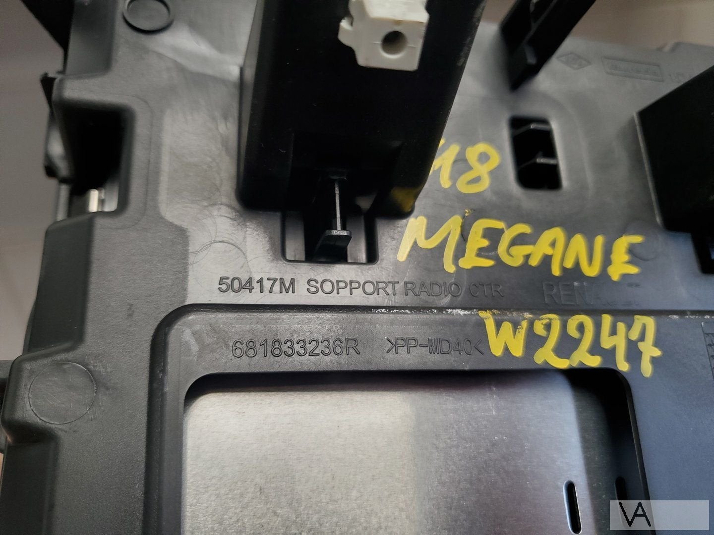 Renault Megane 4 2015 - 2022 climate control radio bediening, Gebruikt, -, Renault, -