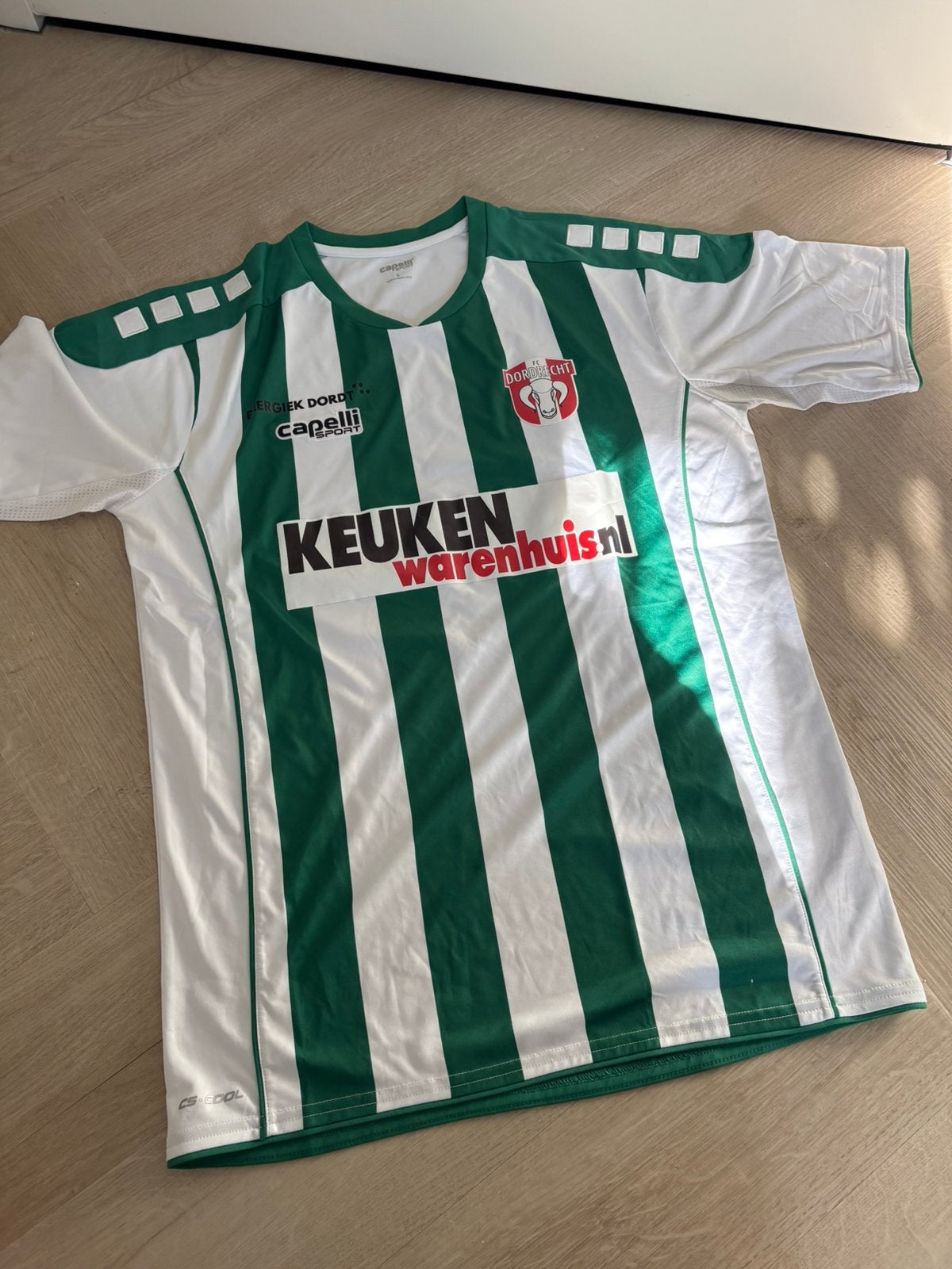FC Dordrecht thuis shirt 2021-2022 - maat S, Ophalen of Verzenden, Zo goed als nieuw, Shirt