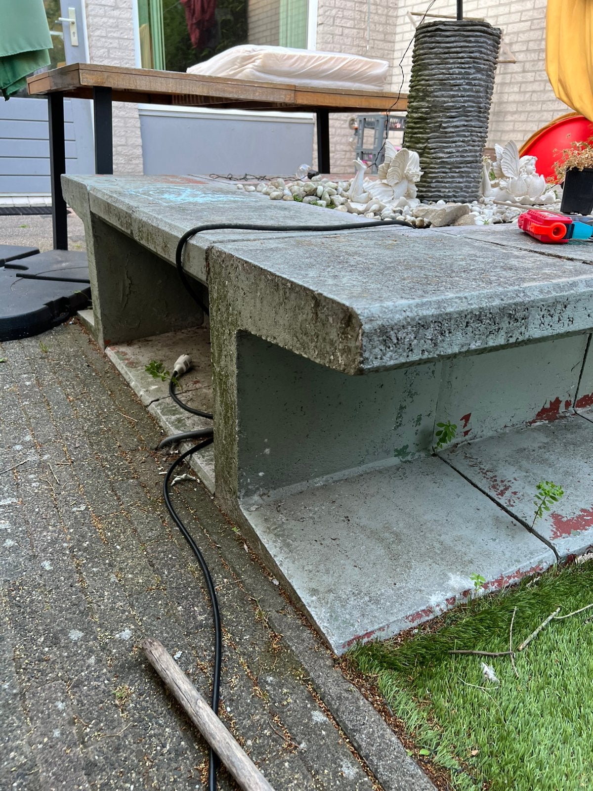 13 U-elementen voor Tuin, Tuin en Terras, Tuinbanken, Ophalen, Gebruikt, Overige materialen