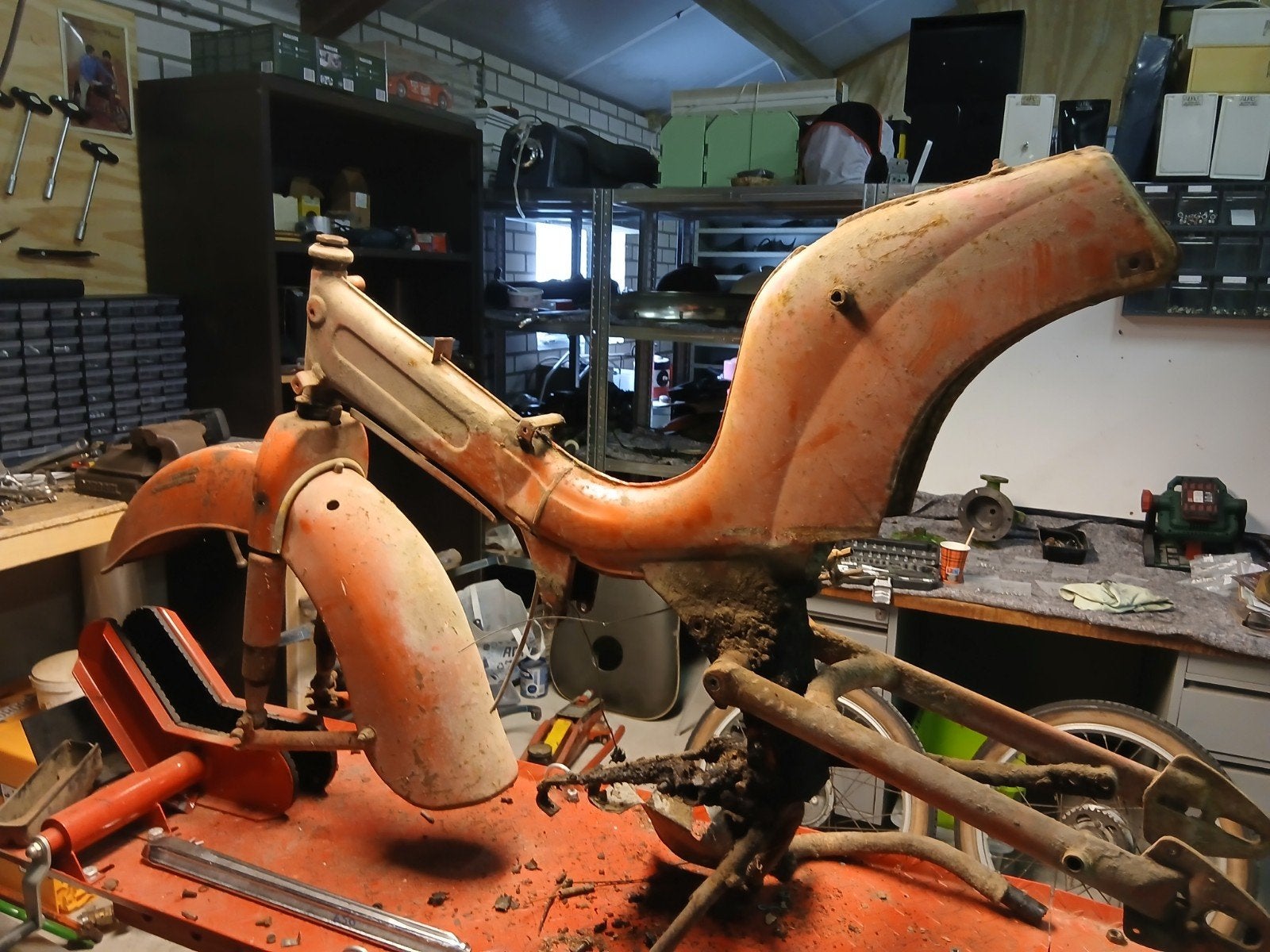 Kreidler Eitank Frame - Bouwjaar 1961, Ophalen of Verzenden, Gebruikt, Frame