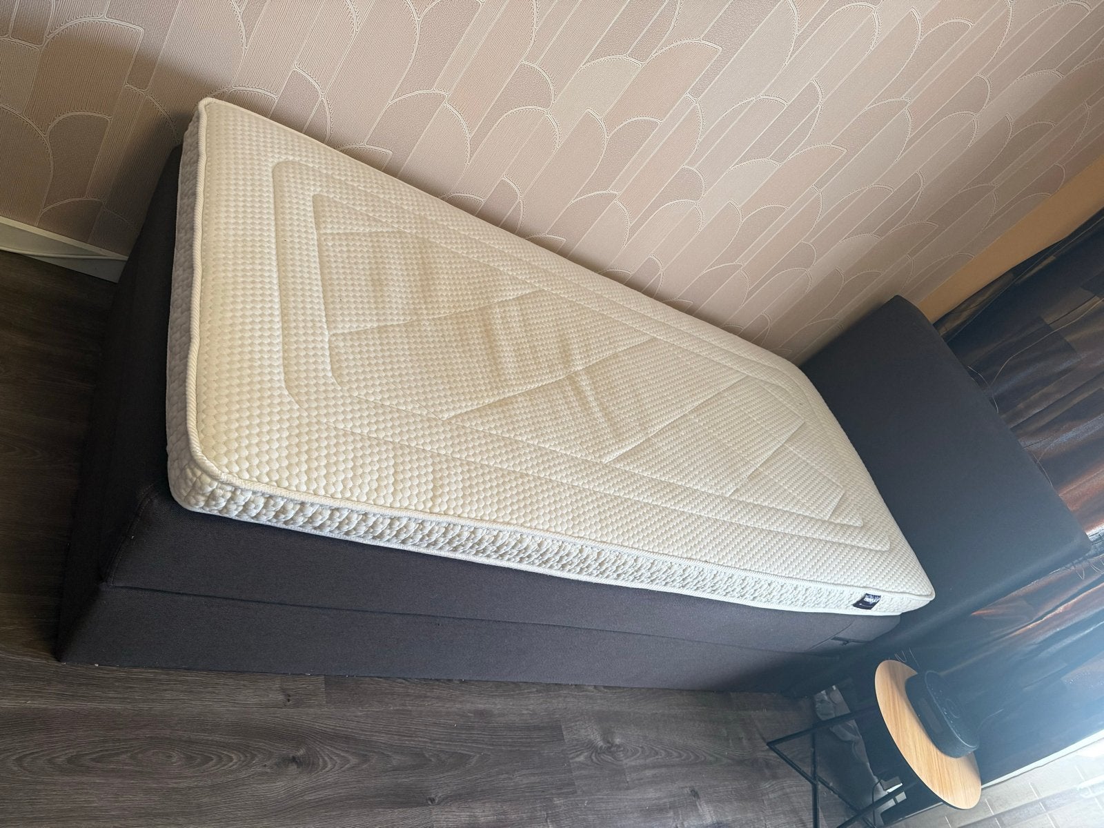 Eenpersoons Swiss Sense boxspring 90x200cm zgan, Ophalen, 90 cm, Eenpersoons, Zo goed als nieuw