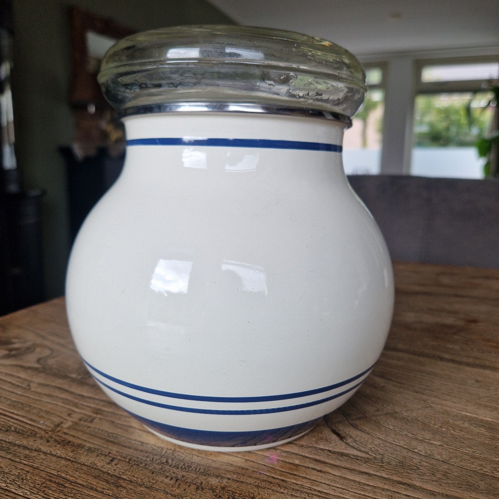 Vintage IKEA Hygge Voorraadpot Jaren '80, Antiek en Kunst, Ophalen of Verzenden