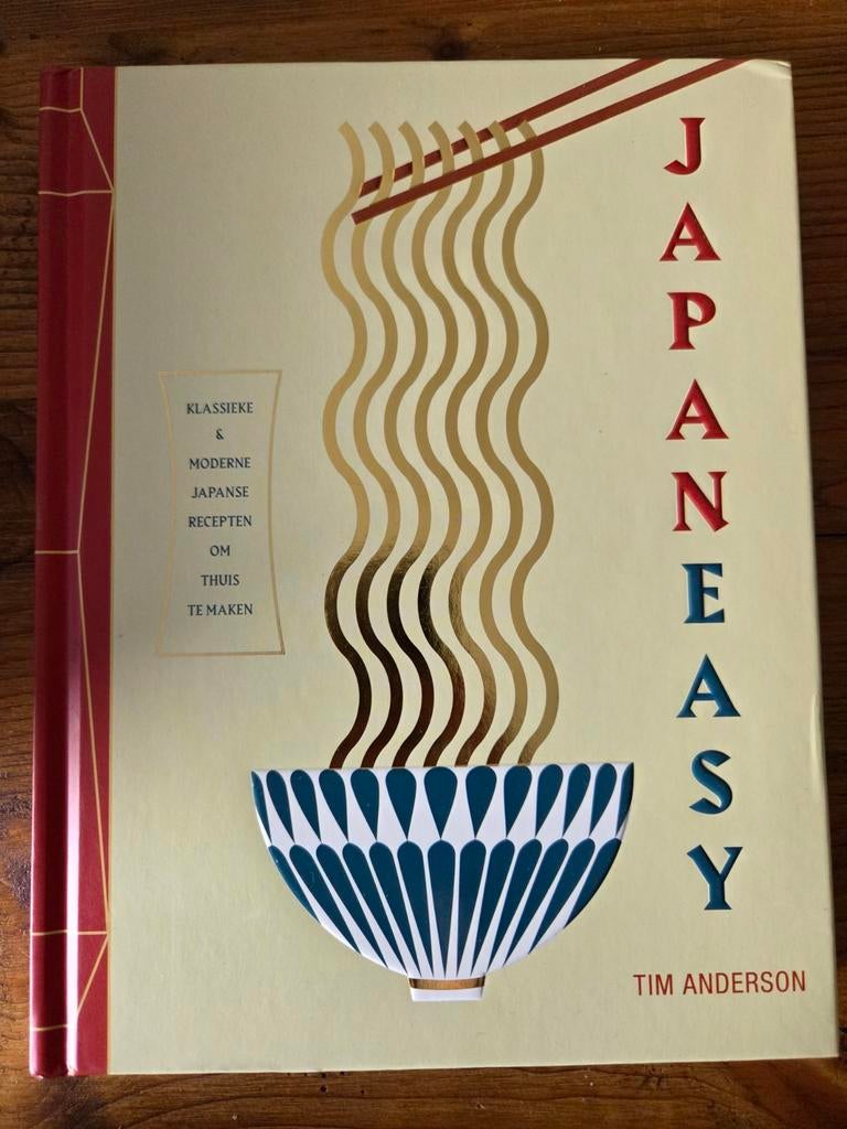 JapanEasy - Authentiek Japans koken door Tim Anderson, Ophalen of Verzenden, Zo goed als nieuw, Azië en Oosters