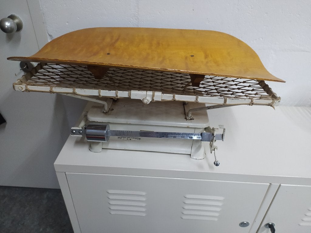 Antieke / vintage babyweegschaal Refa, Ophalen