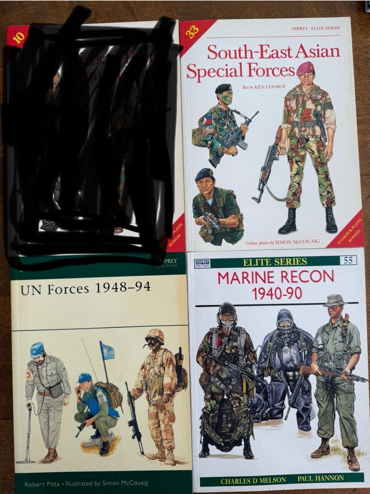 Osprey Elite Special Forces UN Forces Marine Recon, Ophalen of Verzenden, 1945 tot heden, Zo goed als nieuw, Landmacht